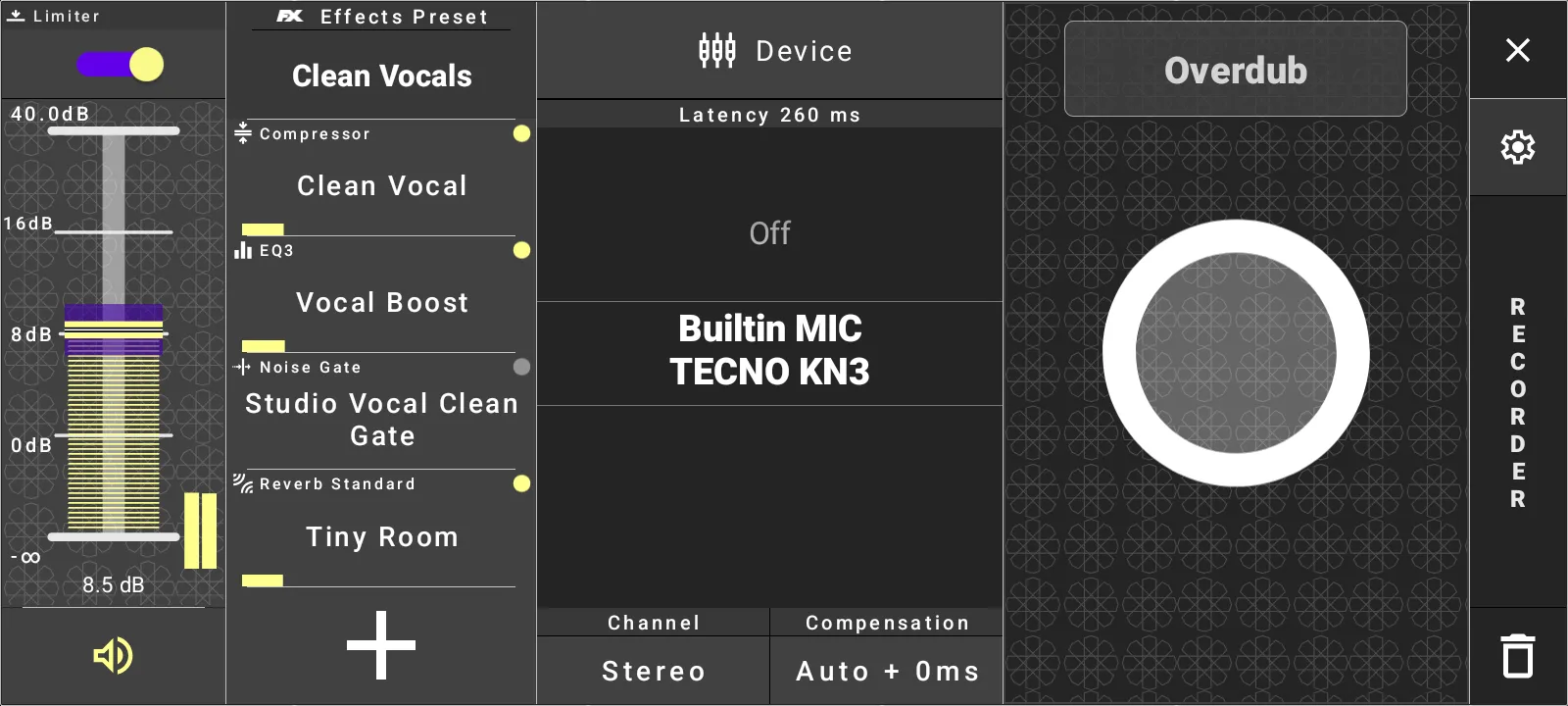 Input recorder
